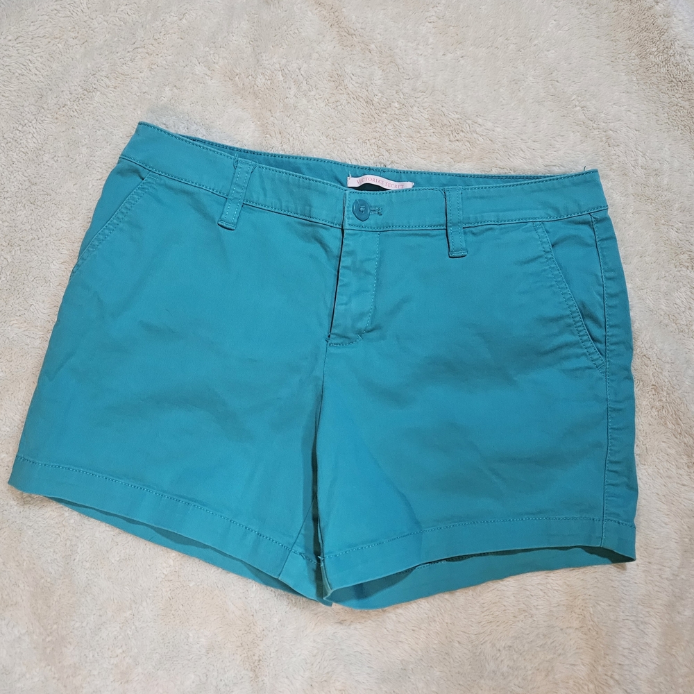 Victoria's Secret Teal Shorts Cotton Blend
